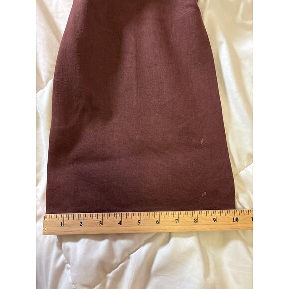THE GREAT. “The Rider” Wide Leg Jean — Size 25 — Wine/Burgundy - Picture 8 of 15